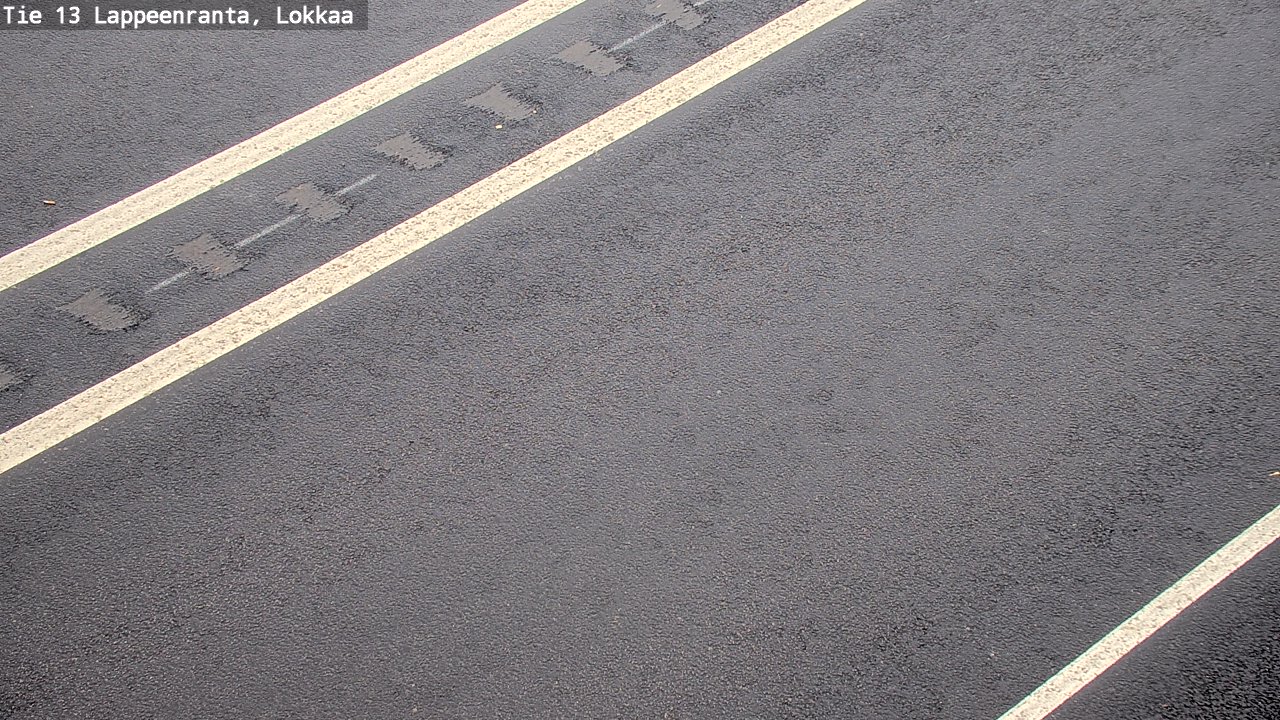 Weather Camera Image Väg 13 Lokkaa rakan, Lappeenranta, Etelä-Karjala