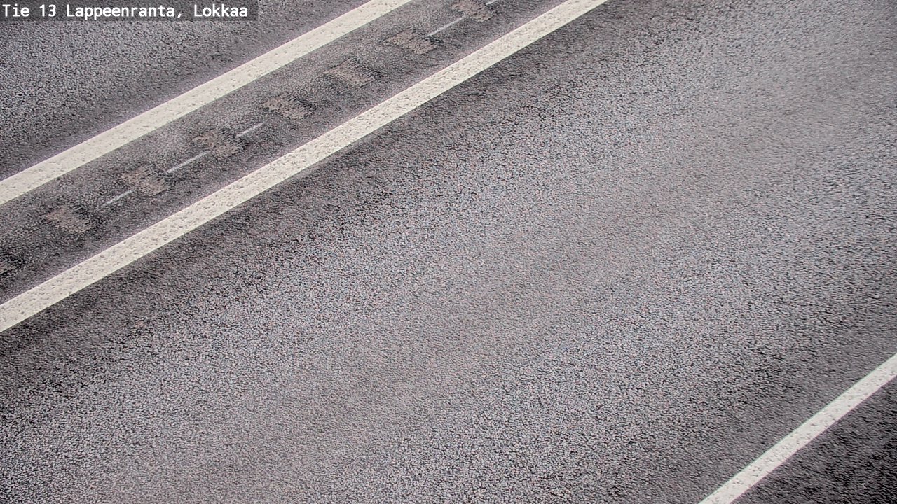 Weather Camera Image Väg 13 Lokkaa rakan, Lappeenranta, Etelä-Karjala