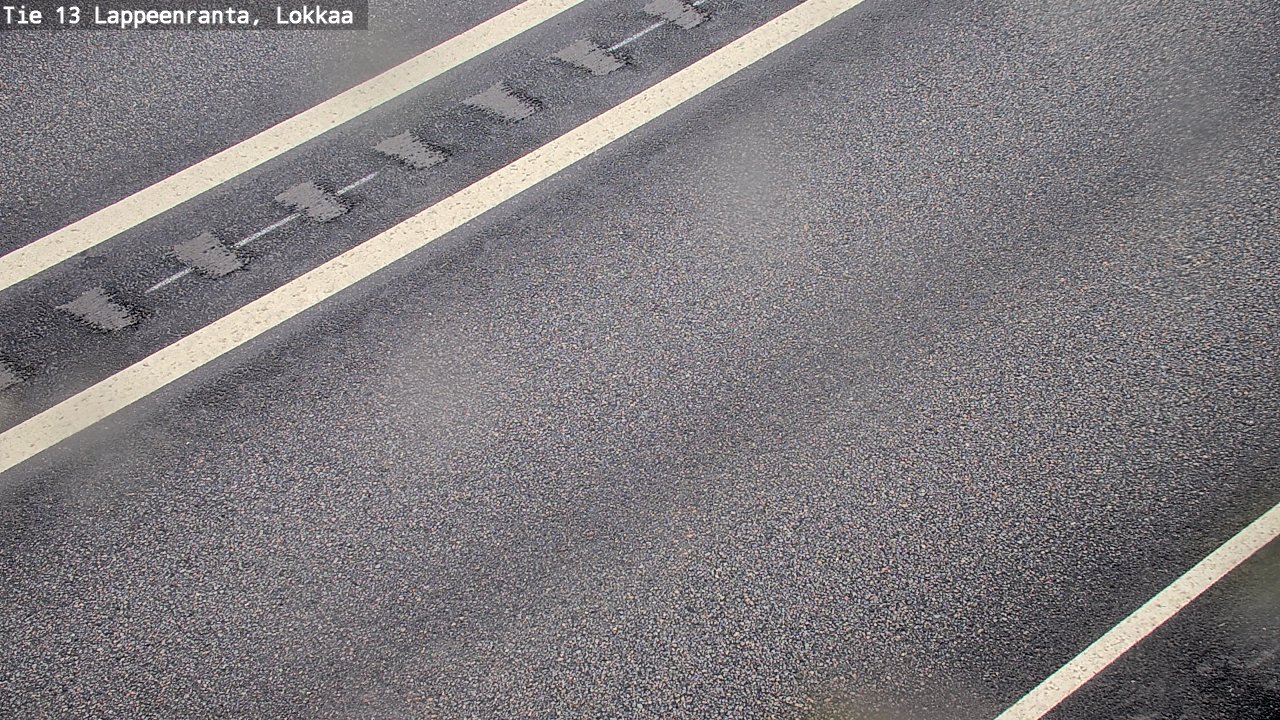 Weather Camera Image Väg 13 Lokkaa rakan, Lappeenranta, Etelä-Karjala