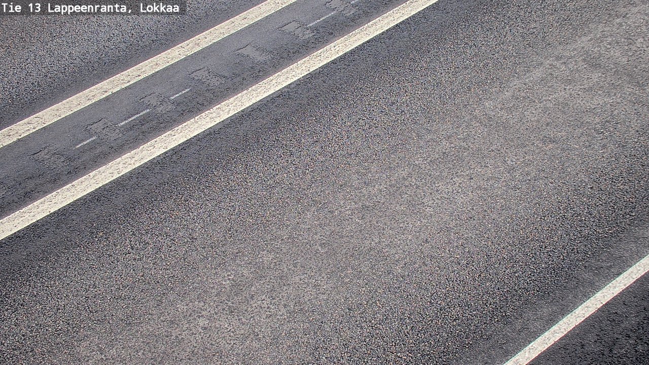Kelikamerat Kuva Tie 13 Lokkaan suora, Lappeenranta, Etelä-Karjala