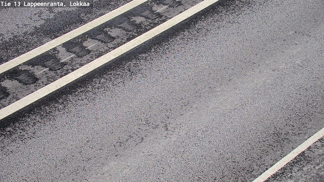 Weather Camera Image Väg 13 Lokkaa rakan, Lappeenranta, Etelä-Karjala