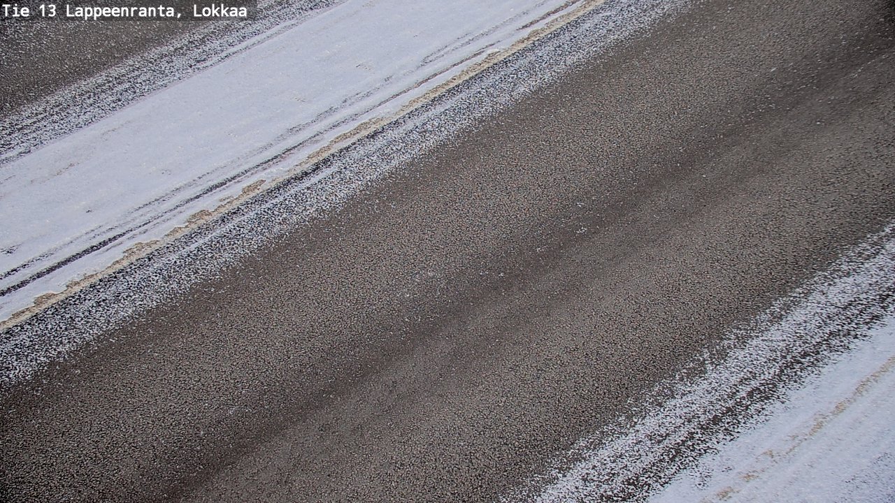 Kelikamerat Kuva Tie 13 Lokkaan suora, Lappeenranta, Etelä-Karjala