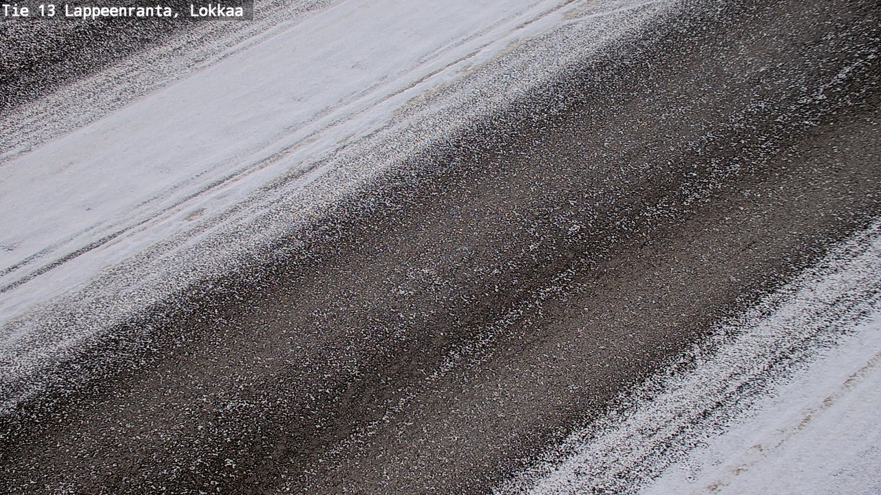 Kelikamerat Kuva Tie 13 Lokkaan suora, Lappeenranta, Etelä-Karjala