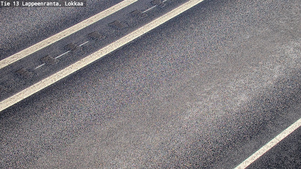 Kelikamerat Kuva Tie 13 Lokkaan suora, Lappeenranta, Etelä-Karjala