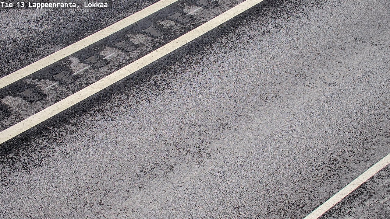 Weather Camera Image Väg 13 Lokkaa rakan, Lappeenranta, Etelä-Karjala