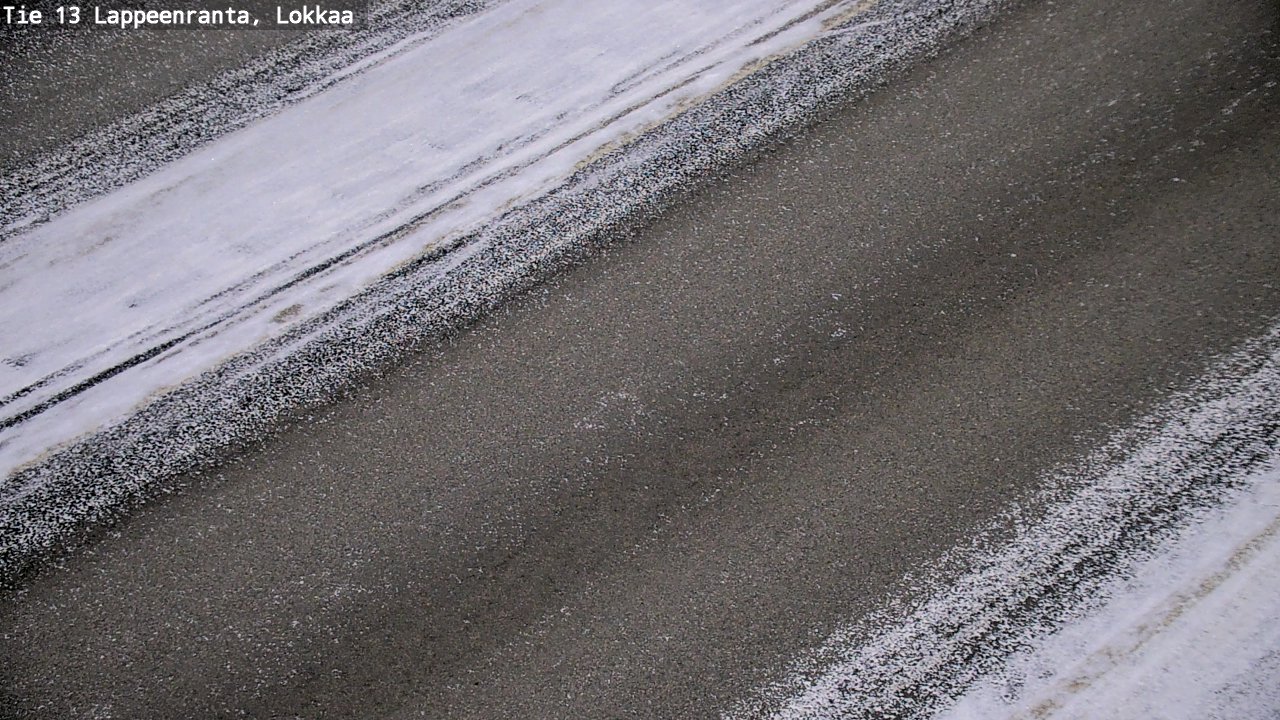 Kelikamerat Kuva Tie 13 Lokkaan suora, Lappeenranta, Etelä-Karjala