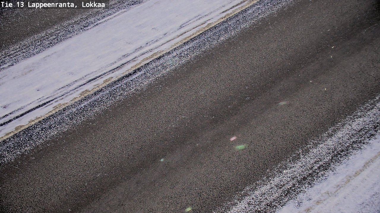 Kelikamerat Kuva Tie 13 Lokkaan suora, Lappeenranta, Etelä-Karjala