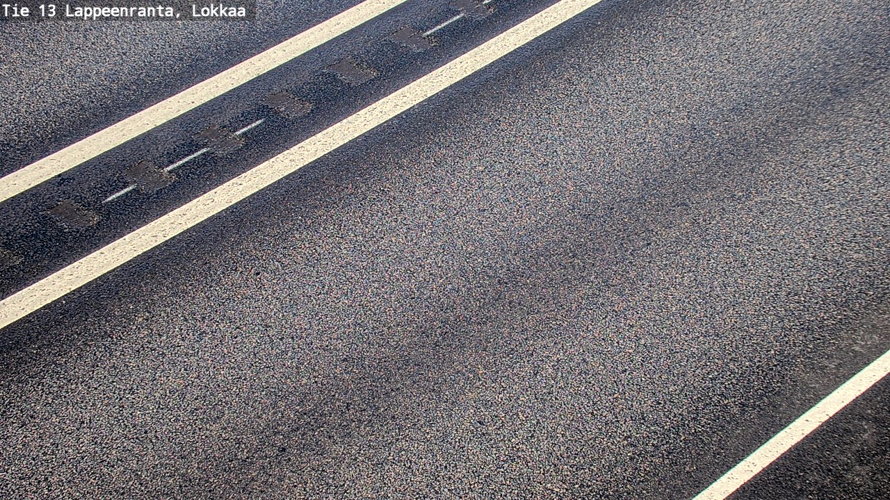 Weather Camera Image Väg 13 Lokkaa rakan, Lappeenranta, Etelä-Karjala