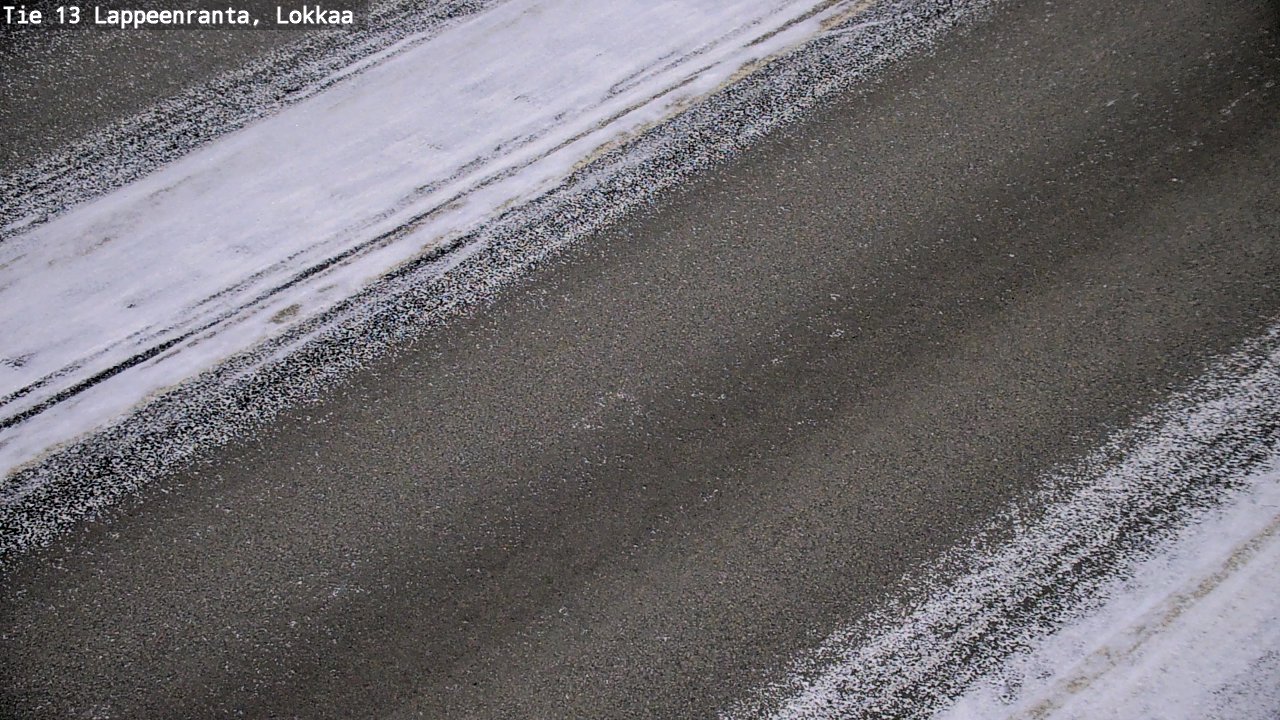 Kelikamerat Kuva Tie 13 Lokkaan suora, Lappeenranta, Etelä-Karjala