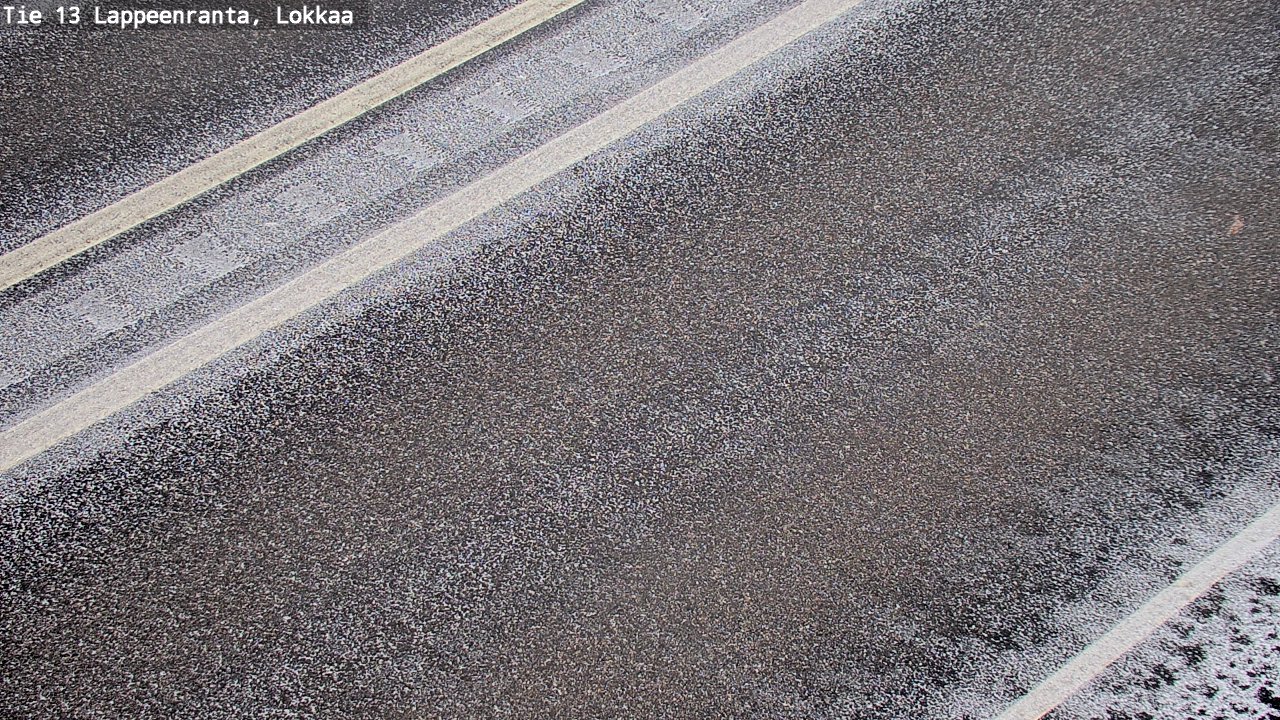 Kelikamerat Kuva Tie 13 Lokkaan suora, Lappeenranta, Etelä-Karjala