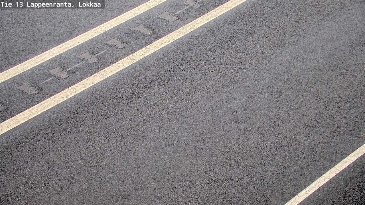 Kelikamerat Kuva Tie 13 Lokkaan suora, Lappeenranta, Etelä-Karjala