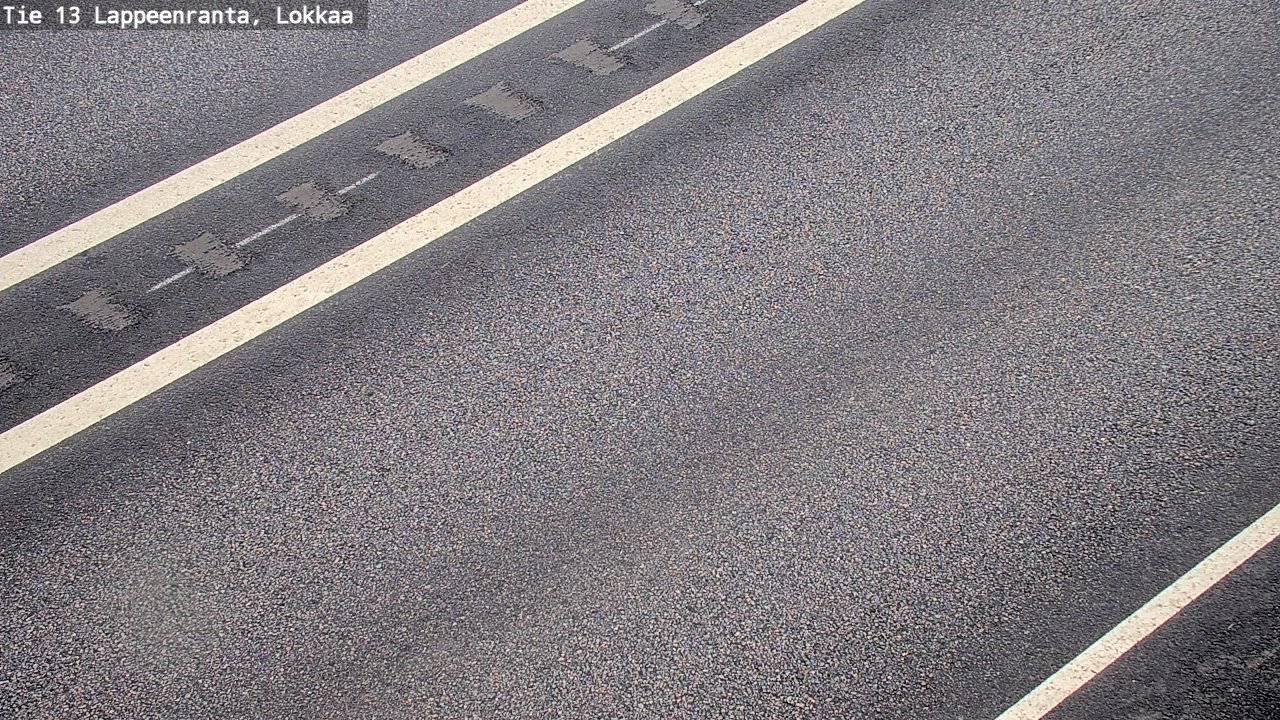 Weather Camera Image Väg 13 Lokkaa rakan, Lappeenranta, Etelä-Karjala