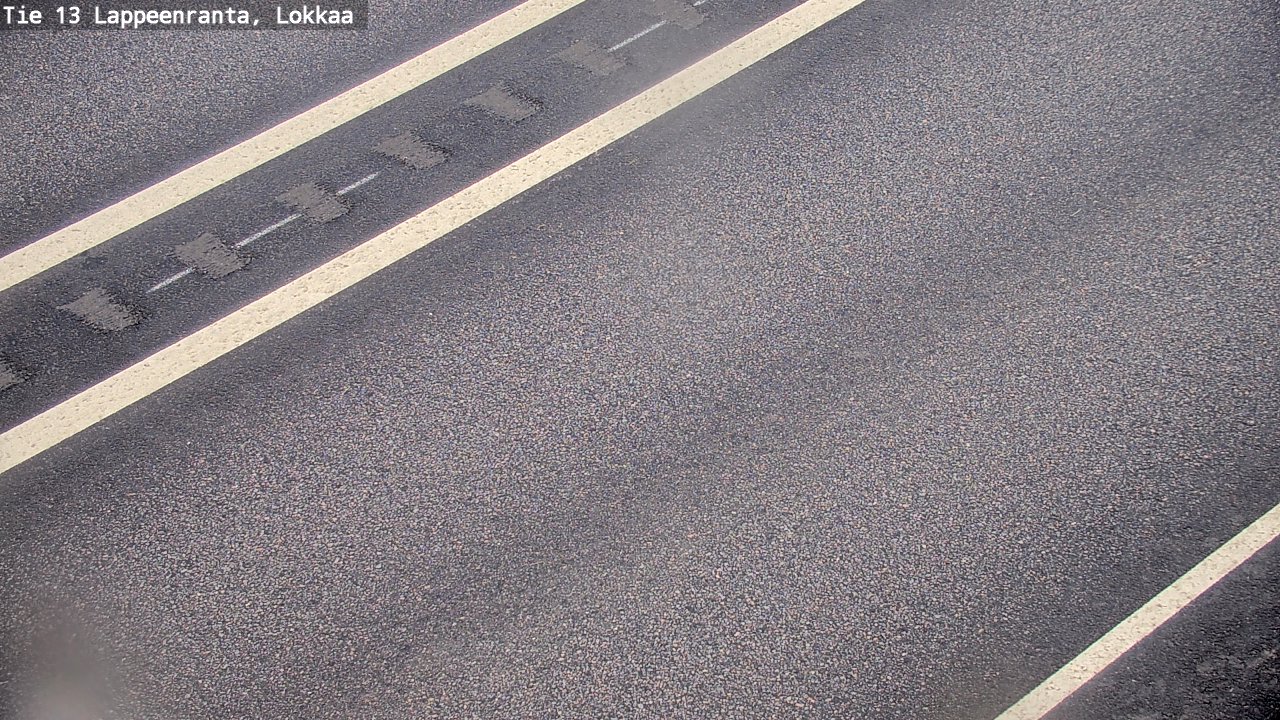 Kelikamerat Kuva Tie 13 Lokkaan suora, Lappeenranta, Etelä-Karjala