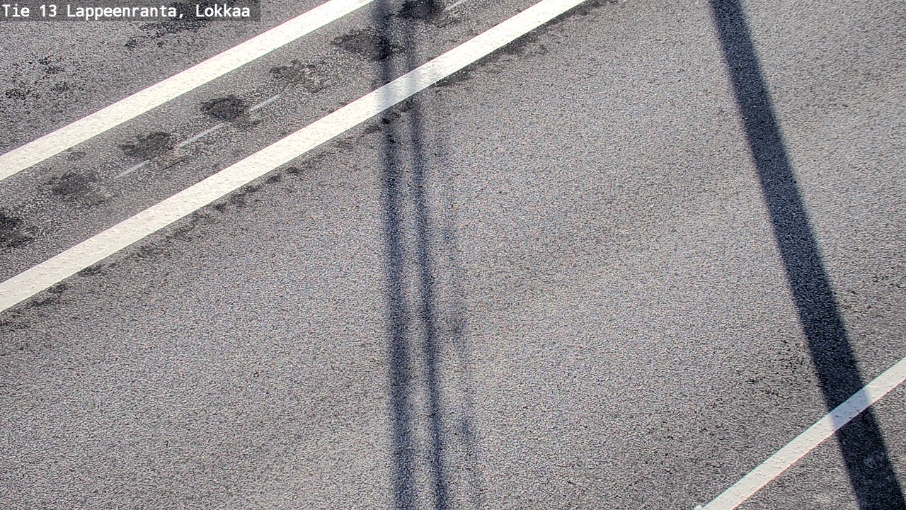 Weather Camera Image Väg 13 Lokkaa rakan, Lappeenranta, Etelä-Karjala