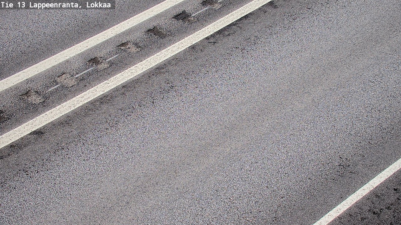 Weather Camera Image Väg 13 Lokkaa rakan, Lappeenranta, Etelä-Karjala