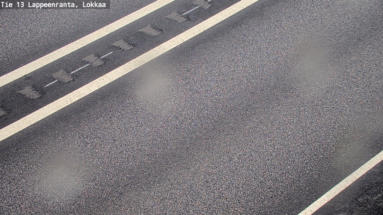 Weather Camera Image Väg 13 Lokkaa rakan, Lappeenranta, Etelä-Karjala