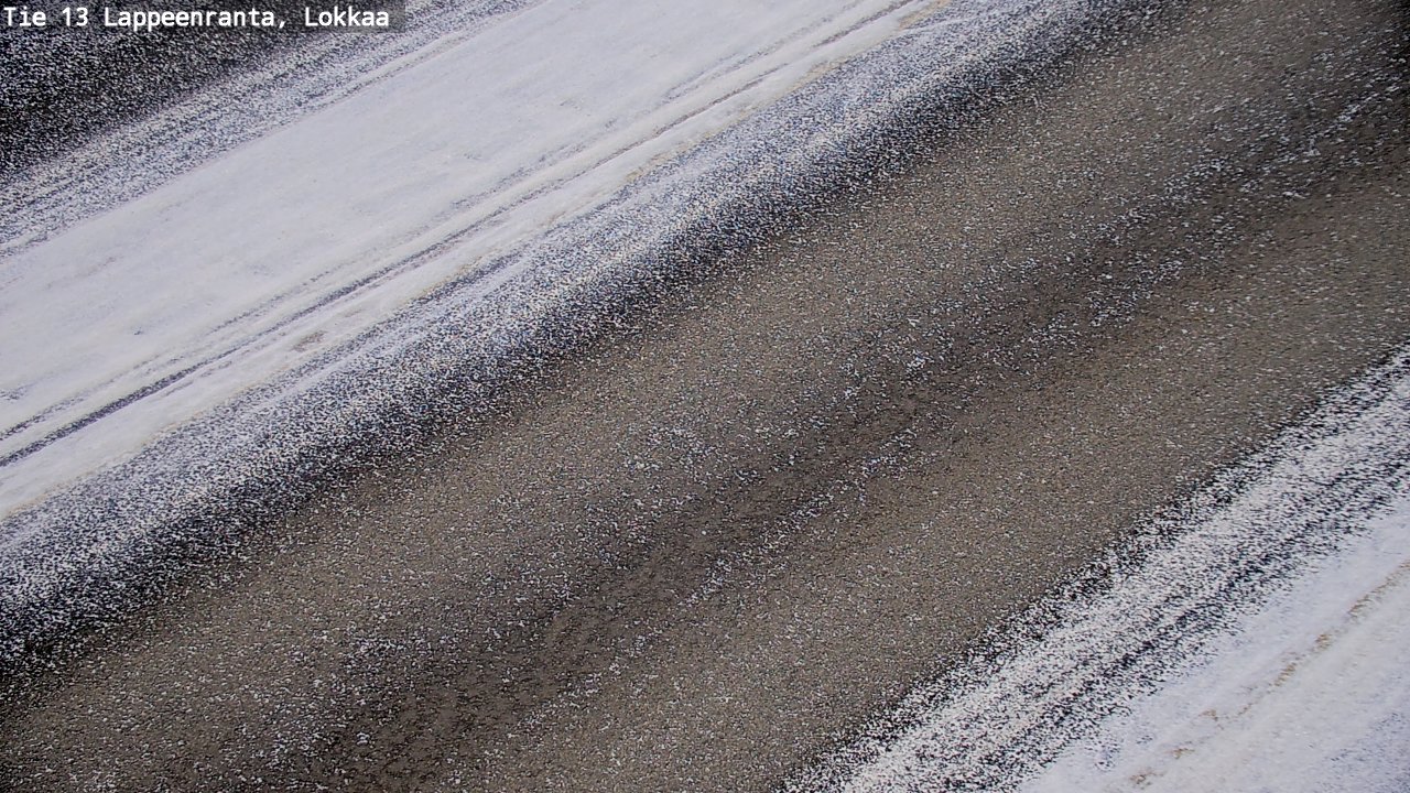 Kelikamerat Kuva Tie 13 Lokkaan suora, Lappeenranta, Etelä-Karjala