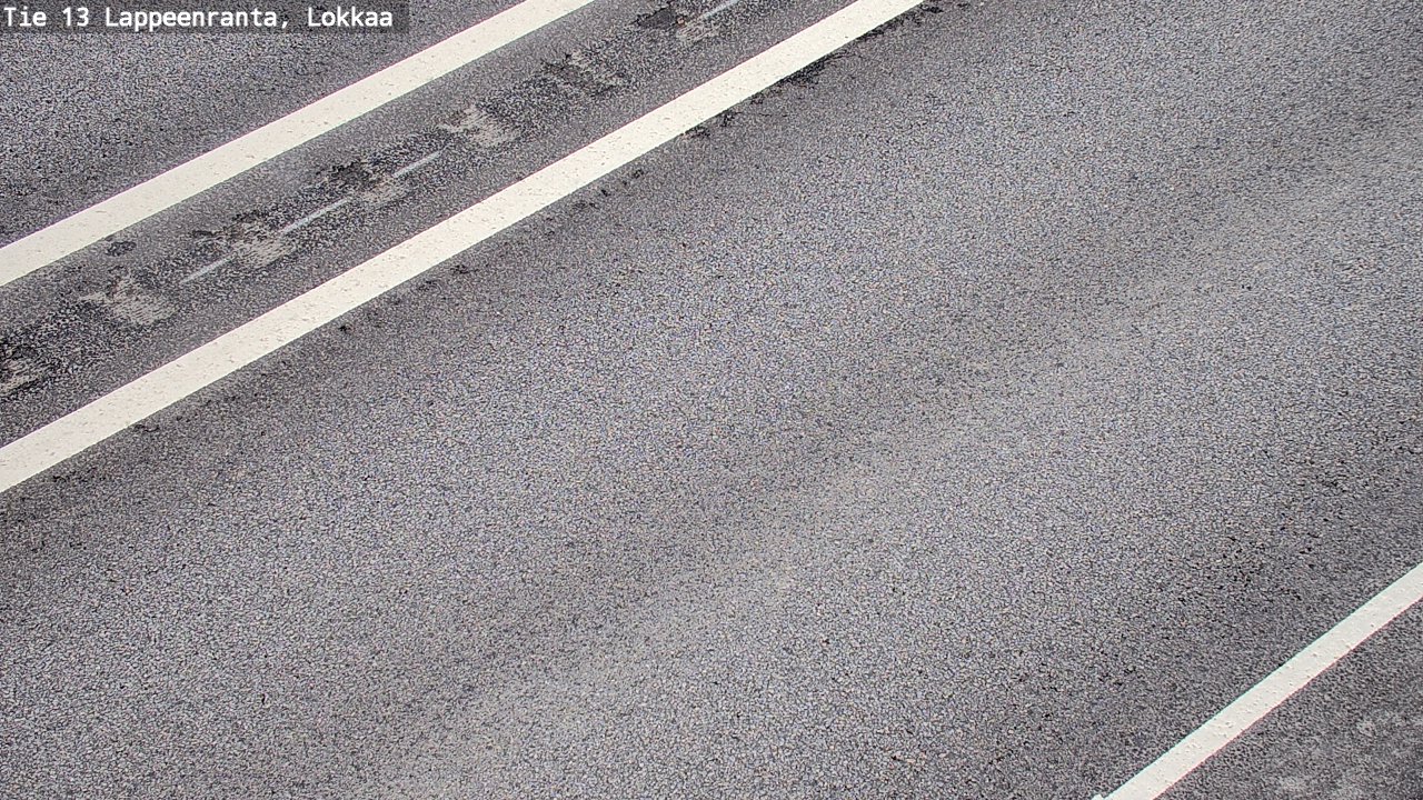 Weather Camera Image Väg 13 Lokkaa rakan, Lappeenranta, Etelä-Karjala