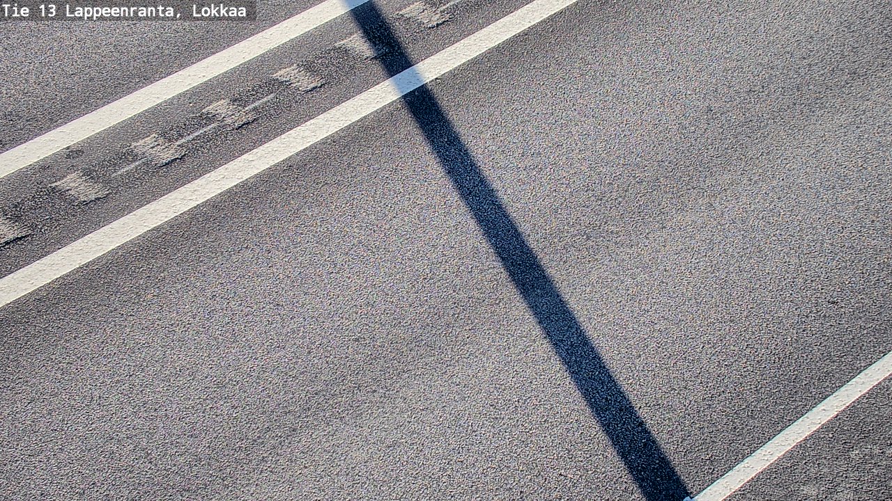 Kelikamerat Kuva Tie 13 Lokkaan suora, Lappeenranta, Etelä-Karjala