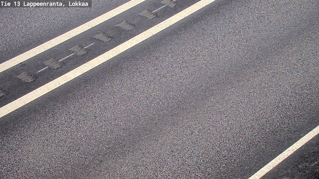 Weather Camera Image Väg 13 Lokkaa rakan, Lappeenranta, Etelä-Karjala