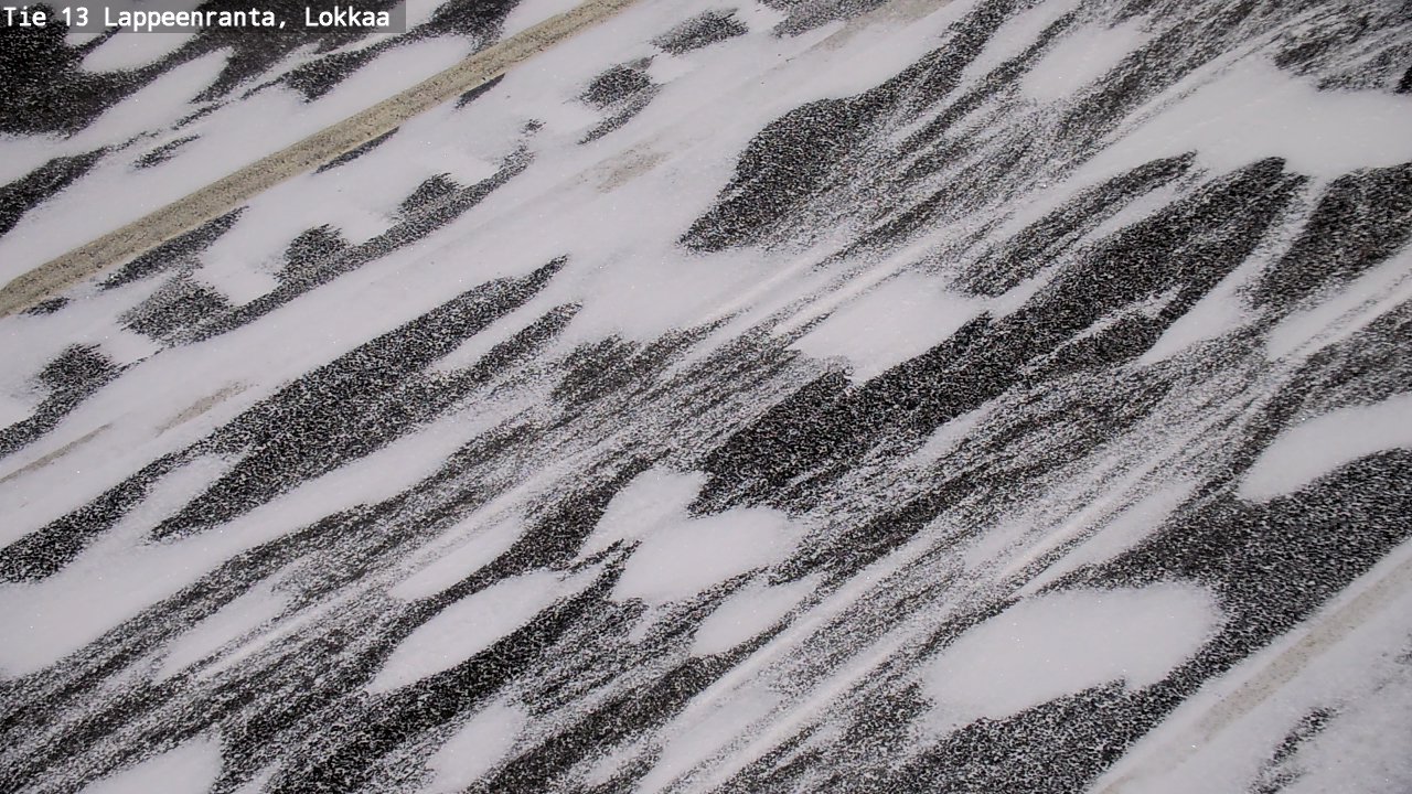 Kelikamerat Kuva Tie 13 Lokkaan suora, Lappeenranta, Etelä-Karjala