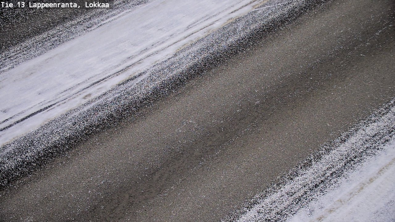 Kelikamerat Kuva Tie 13 Lokkaan suora, Lappeenranta, Etelä-Karjala
