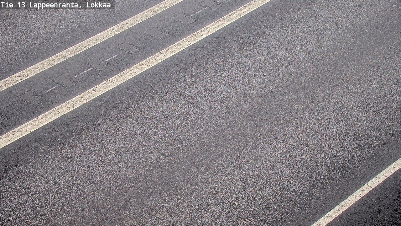 Kelikamerat Kuva Tie 13 Lokkaan suora, Lappeenranta, Etelä-Karjala