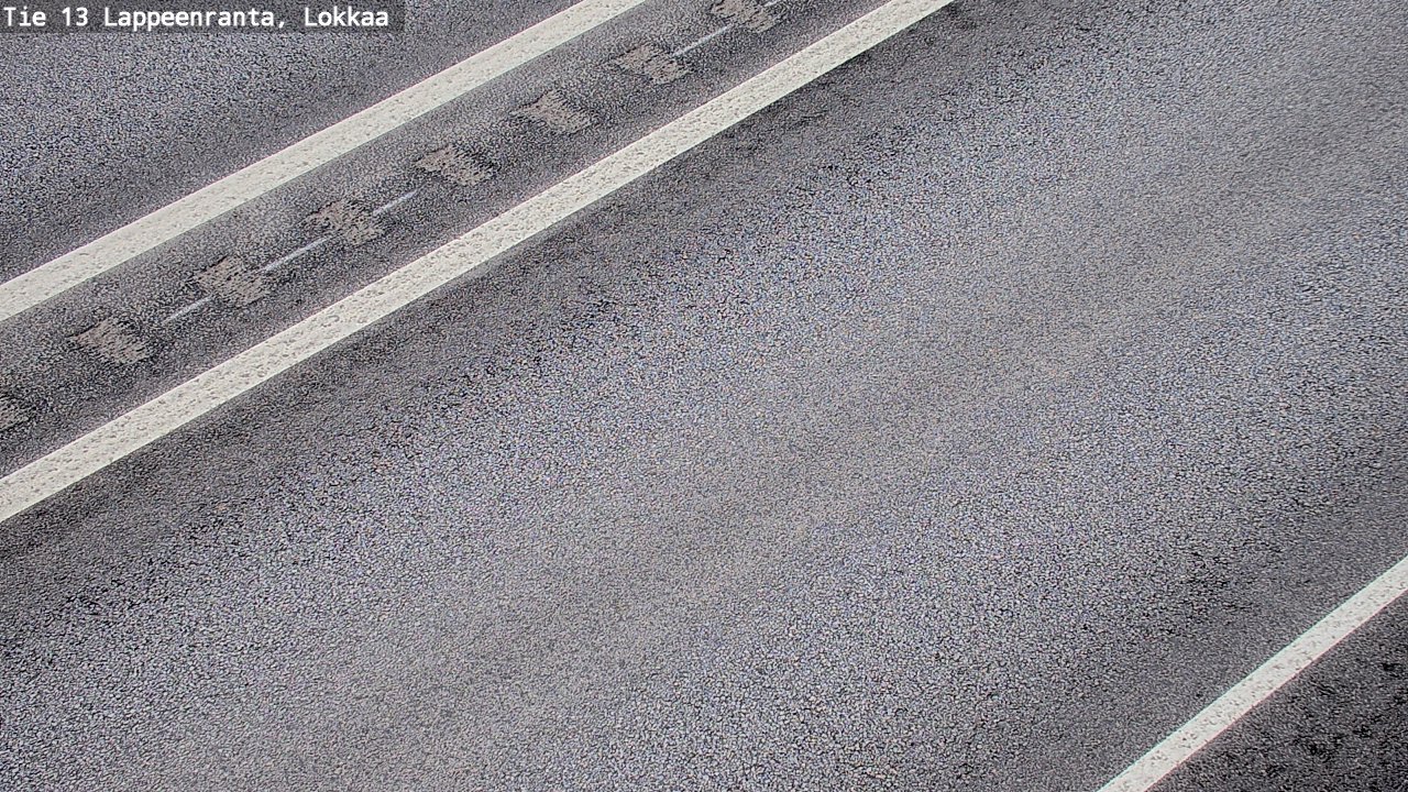 Weather Camera Image Väg 13 Lokkaa rakan, Lappeenranta, Etelä-Karjala