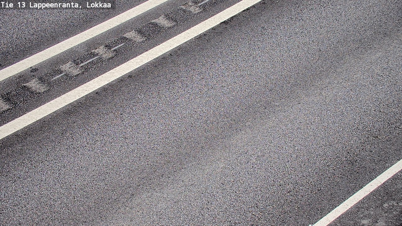 Weather Camera Image Väg 13 Lokkaa rakan, Lappeenranta, Etelä-Karjala