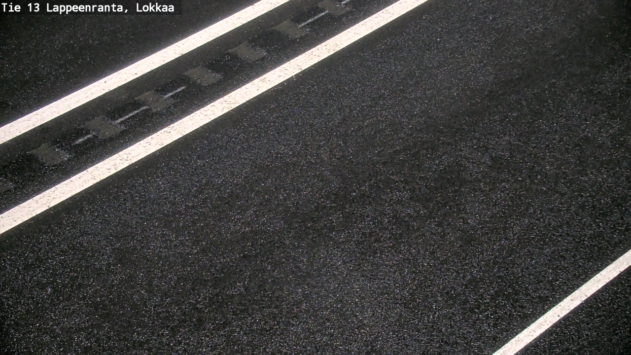 Kelikamerat Kuva Tie 13 Lokkaan suora, Lappeenranta, Etelä-Karjala