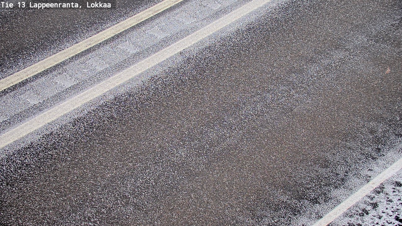 Kelikamerat Kuva Tie 13 Lokkaan suora, Lappeenranta, Etelä-Karjala