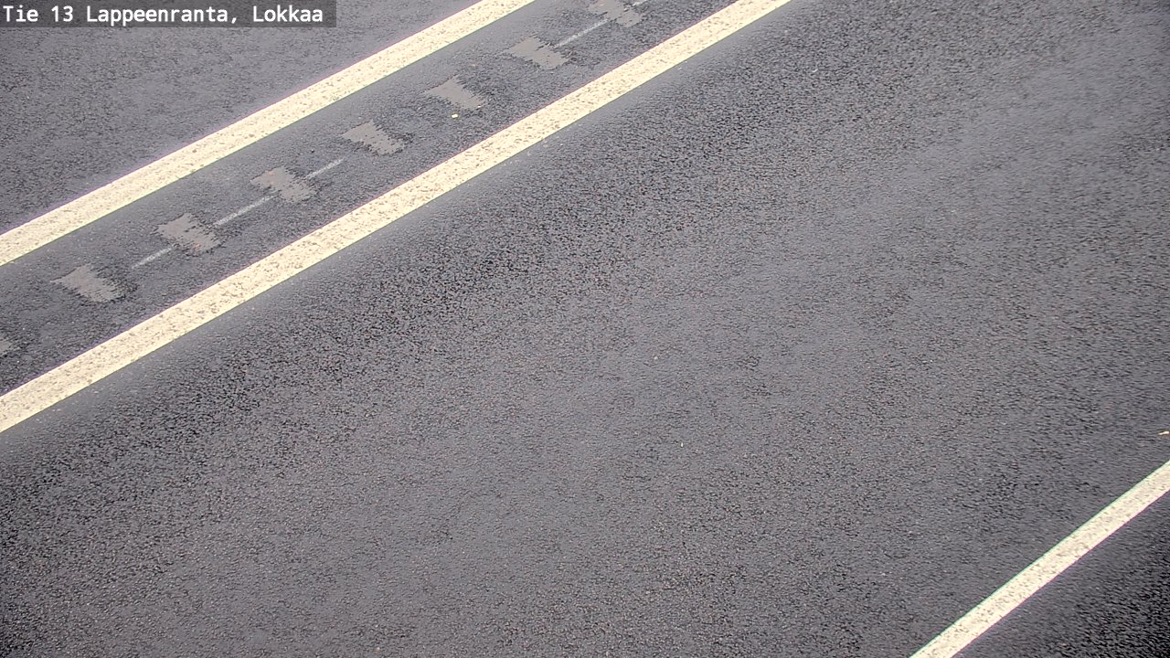 Kelikamerat Kuva Tie 13 Lokkaan suora, Lappeenranta, Etelä-Karjala