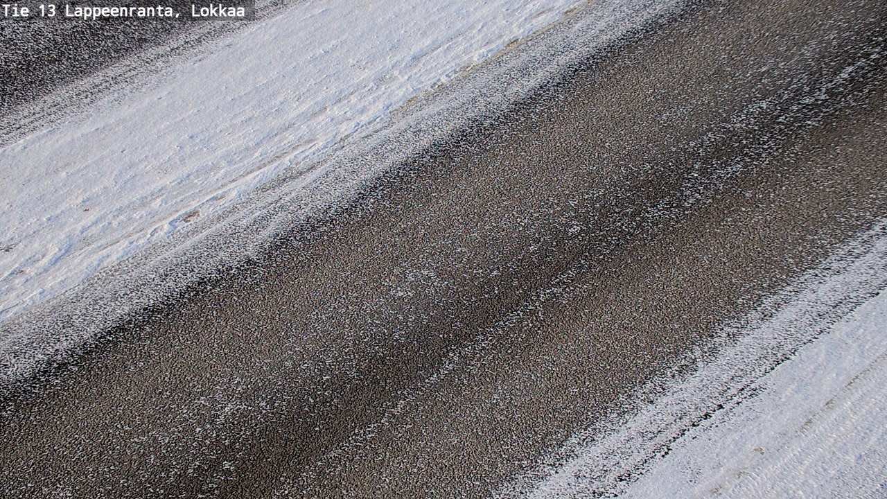 Kelikamerat Kuva Tie 13 Lokkaan suora, Lappeenranta, Etelä-Karjala