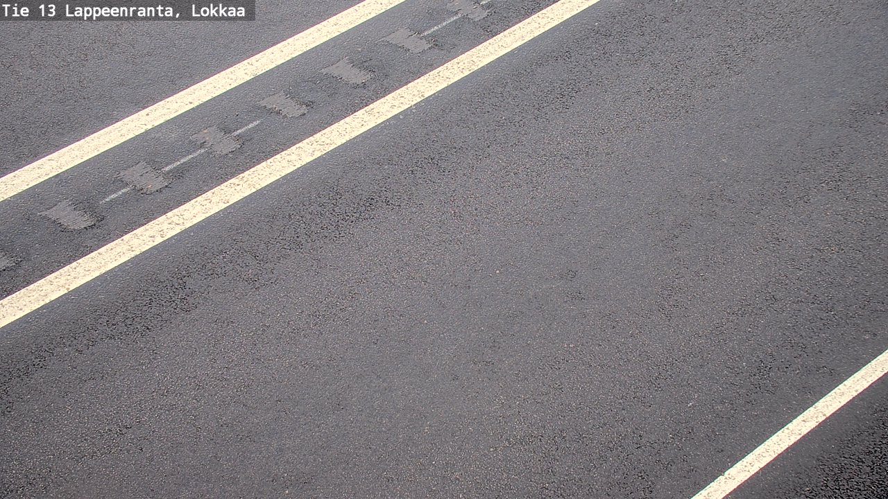 Kelikamerat Kuva Tie 13 Lokkaan suora, Lappeenranta, Etelä-Karjala