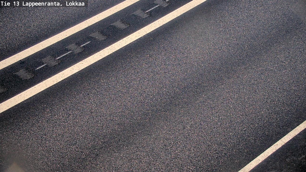 Kelikamerat Kuva Tie 13 Lokkaan suora, Lappeenranta, Etelä-Karjala