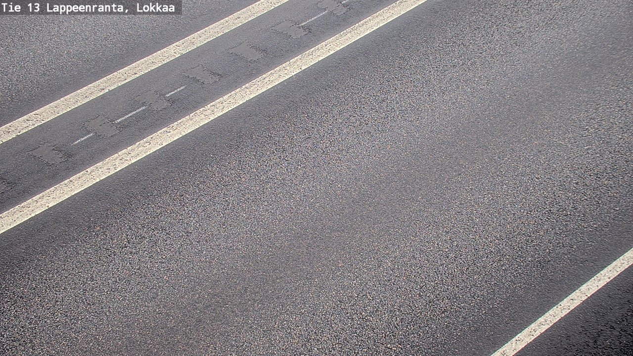 Kelikamerat Kuva Tie 13 Lokkaan suora, Lappeenranta, Etelä-Karjala