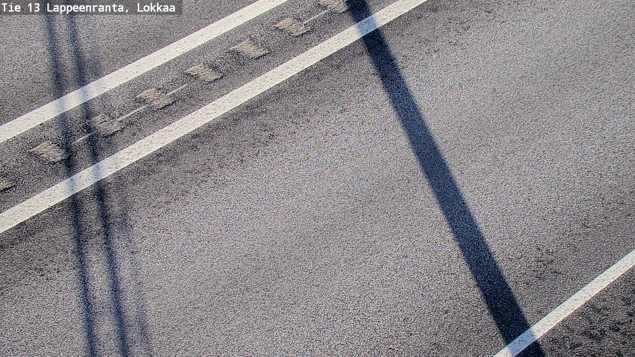 Kelikamerat Kuva Tie 13 Lokkaan suora, Lappeenranta, Etelä-Karjala