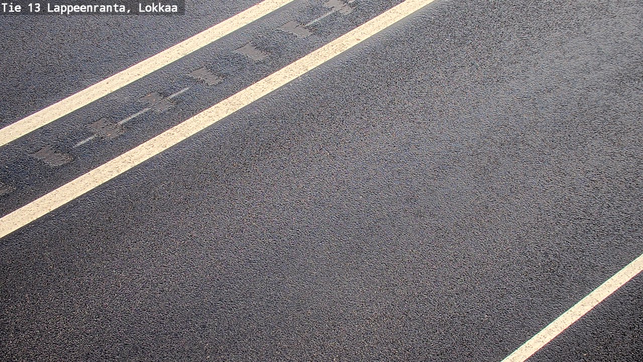 Kelikamerat Kuva Tie 13 Lokkaan suora, Lappeenranta, Etelä-Karjala