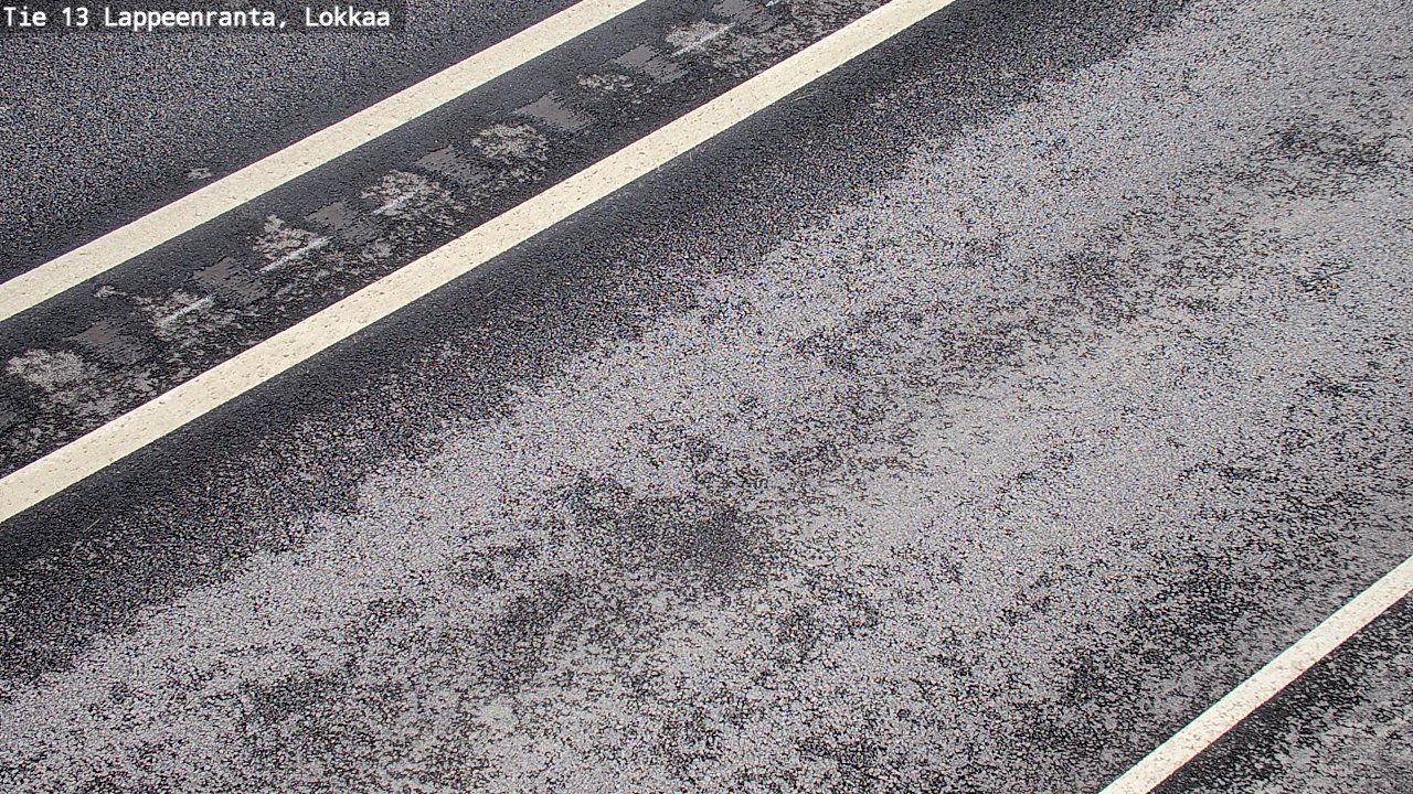 Weather Camera Image Väg 13 Lokkaa rakan, Lappeenranta, Etelä-Karjala