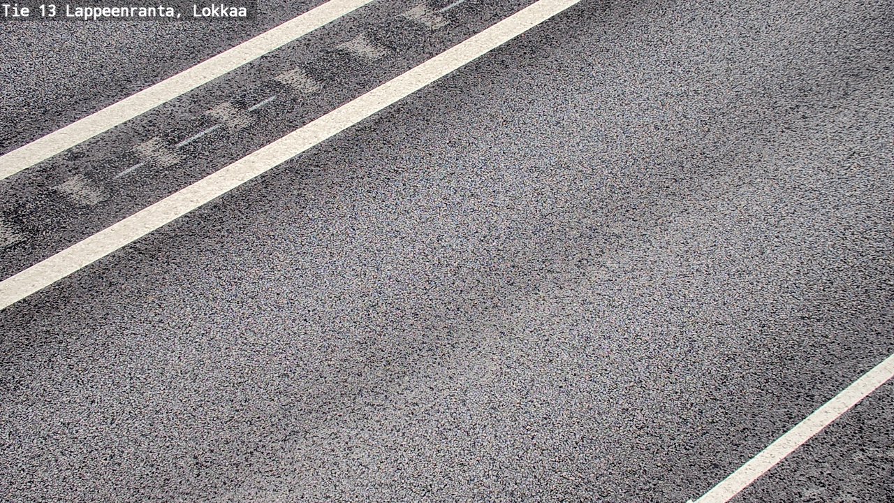 Weather Camera Image Väg 13 Lokkaa rakan, Lappeenranta, Etelä-Karjala