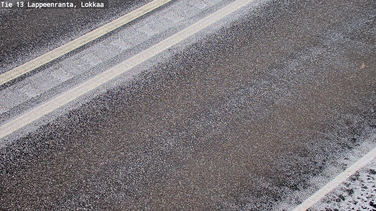 Kelikamerat Kuva Tie 13 Lokkaan suora, Lappeenranta, Etelä-Karjala