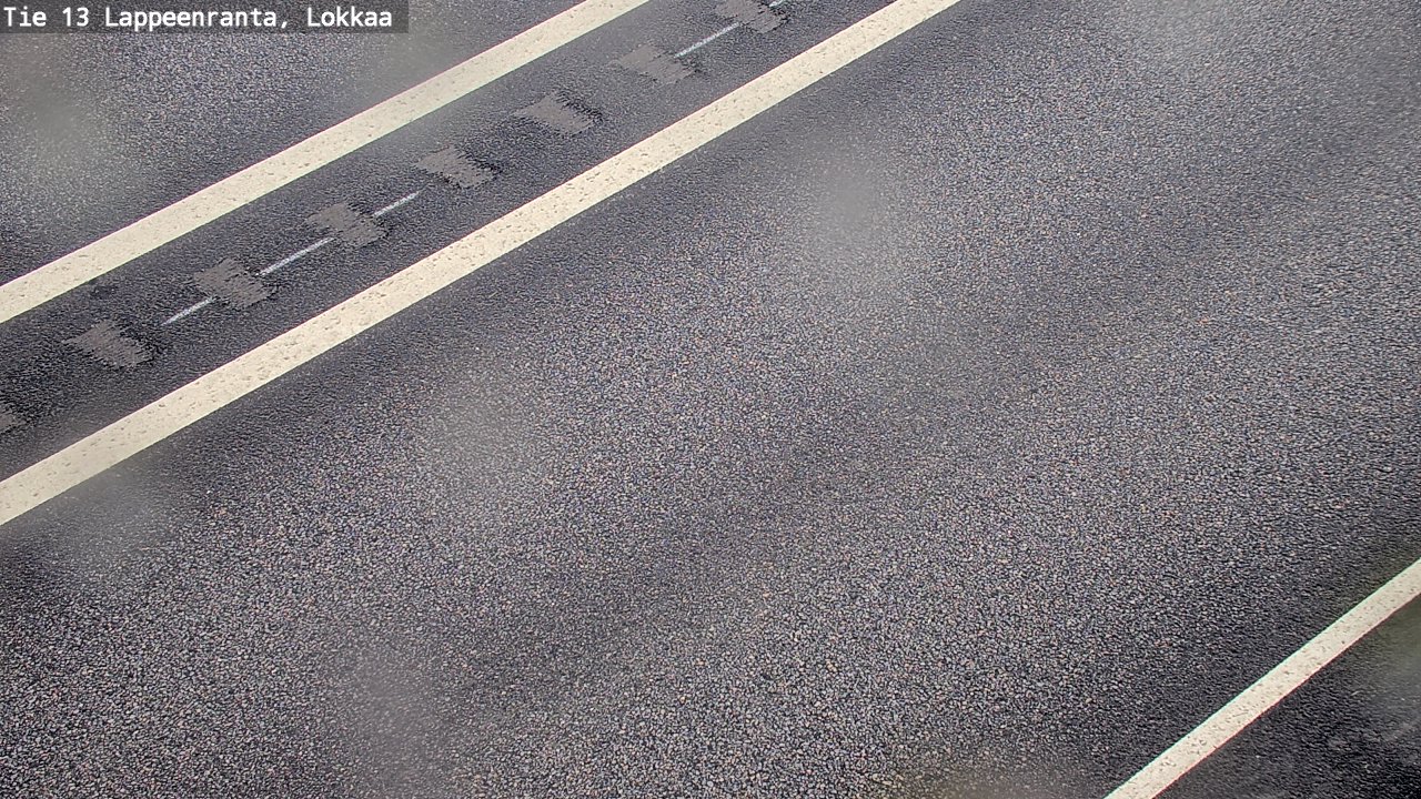 Weather Camera Image Väg 13 Lokkaa rakan, Lappeenranta, Etelä-Karjala