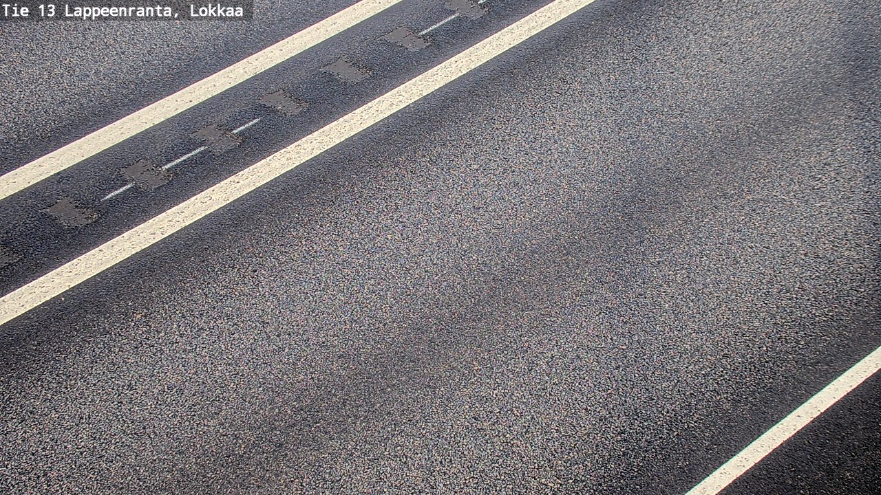 Weather Camera Image Väg 13 Lokkaa rakan, Lappeenranta, Etelä-Karjala