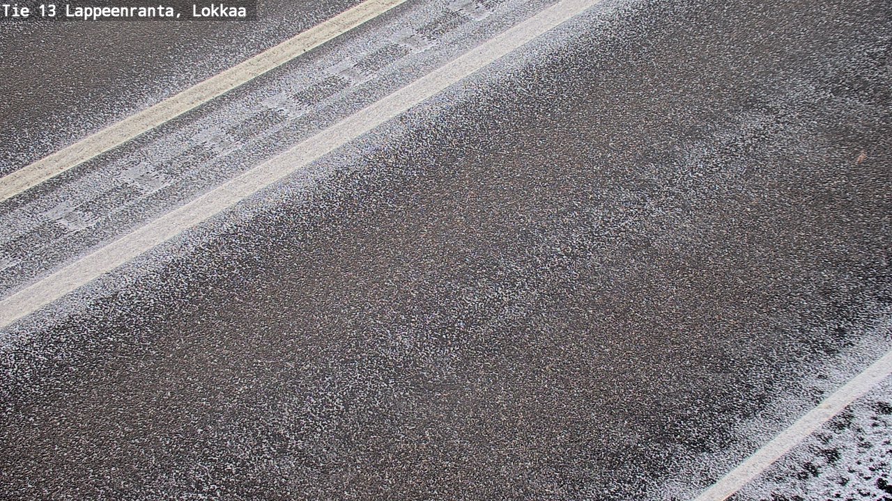 Kelikamerat Kuva Tie 13 Lokkaan suora, Lappeenranta, Etelä-Karjala