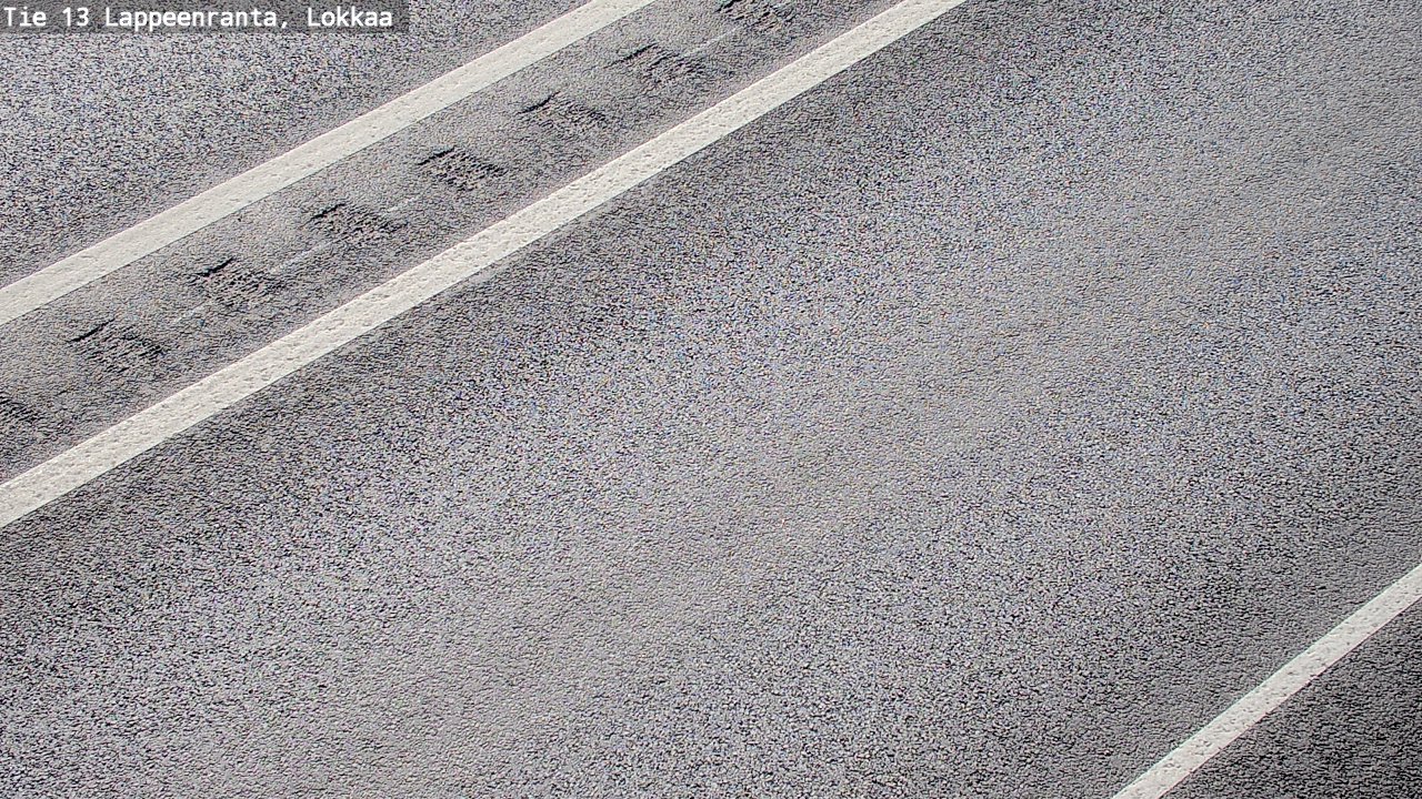 Weather Camera Image Väg 13 Lokkaa rakan, Lappeenranta, Etelä-Karjala