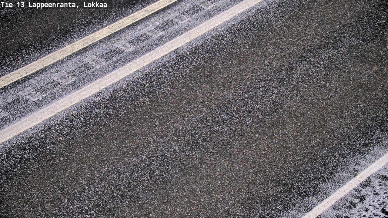 Kelikamerat Kuva Tie 13 Lokkaan suora, Lappeenranta, Etelä-Karjala