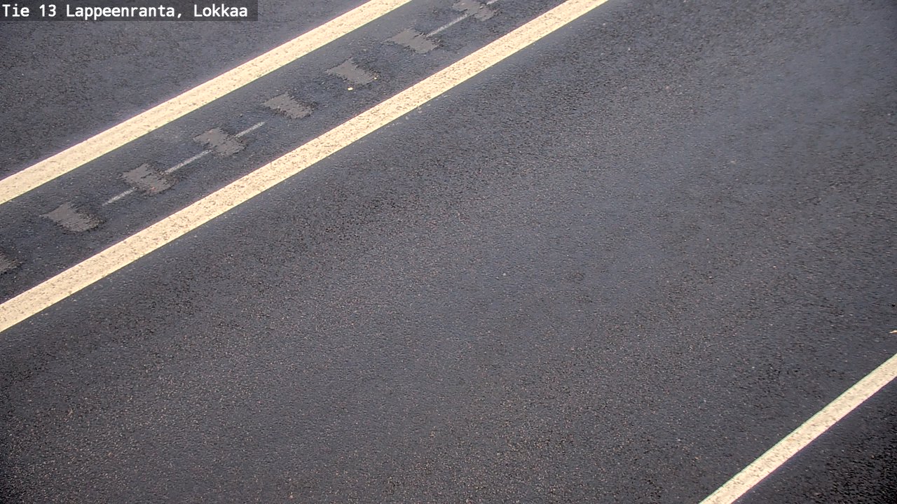 Weather Camera Image Väg 13 Lokkaa rakan, Lappeenranta, Etelä-Karjala