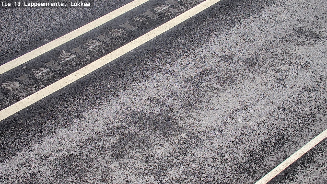 Weather Camera Image Väg 13 Lokkaa rakan, Lappeenranta, Etelä-Karjala