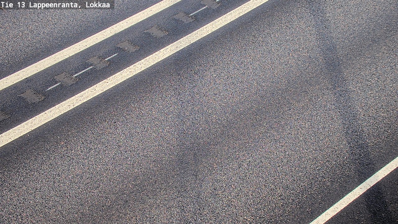 Weather Camera Image Väg 13 Lokkaa rakan, Lappeenranta, Etelä-Karjala