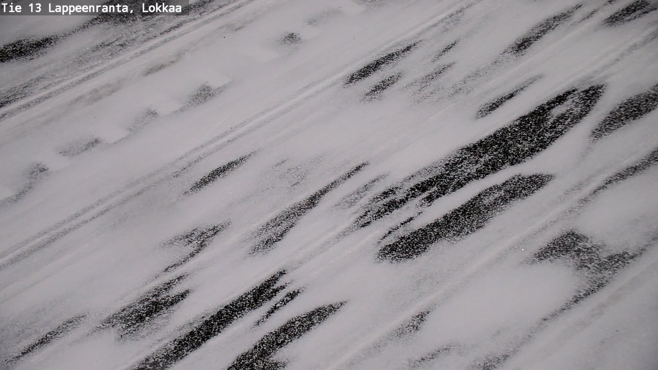 Kelikamerat Kuva Tie 13 Lokkaan suora, Lappeenranta, Etelä-Karjala